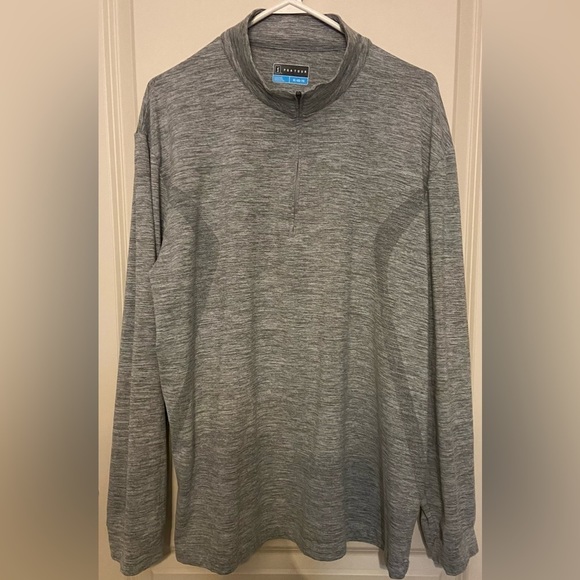 𝅺pga Tour🏌🏽Mens Sz-XL-1/4 Zip Long Sleeve Pullover Polo Gently Used Condition - Picture 4 of 16